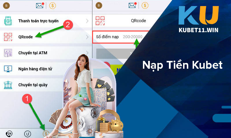 Lưu ý khi nạp tiền Kubet